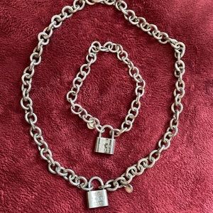 RETIRED: Padlock Necklace & Bracelet